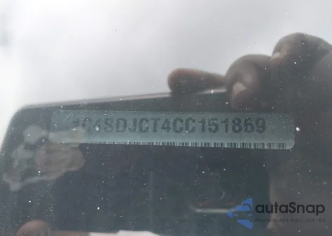 2012 Dodge Durango R/T from USA, damaged, VIN 1C4SDJCT4CC151869